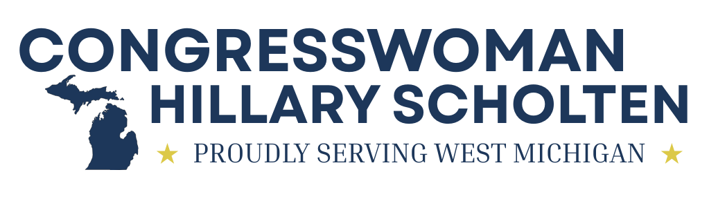 Representative Hillary Scholten logo