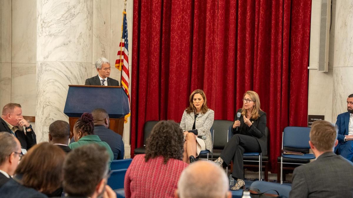 Congresswomen Scholten & Salazar at World Relief Panel