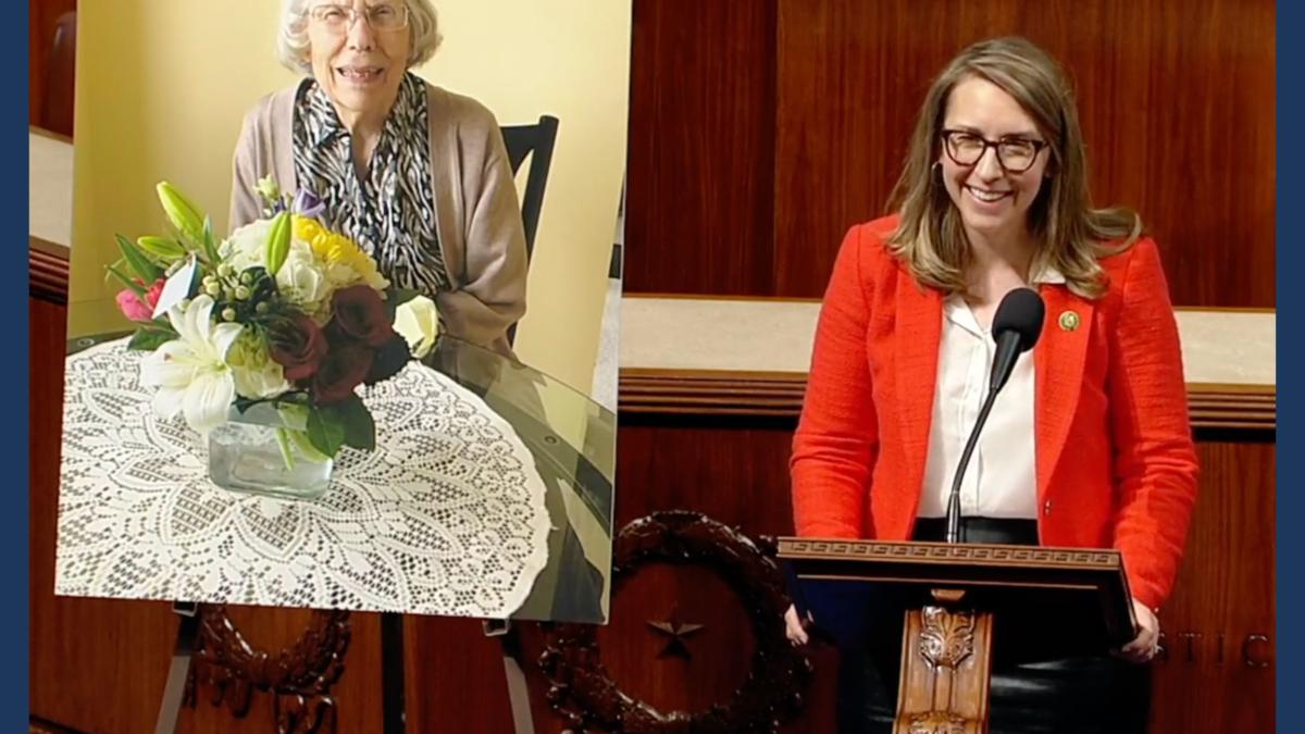 Rep. Scholten Celebrates Blanche Vander Belt's Birthday