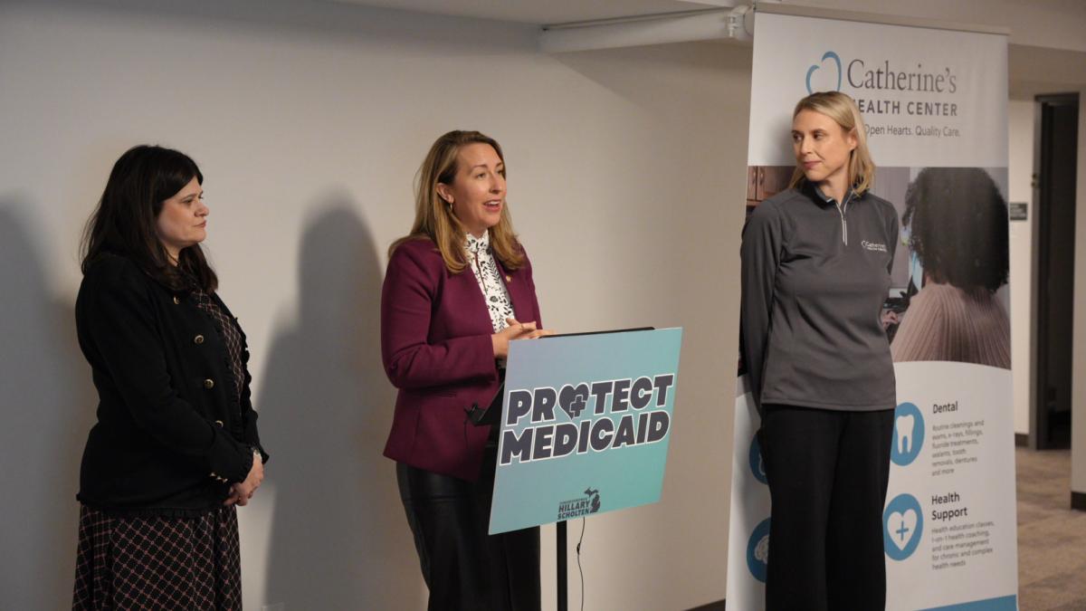 Reps. Scholten and Stevens Standing up for Medicaid