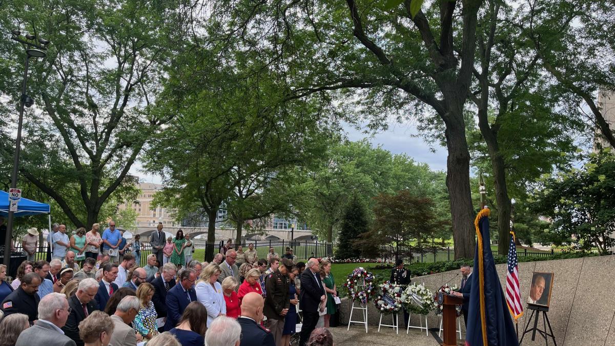 Wreath-laying Ceremony for President Gerald R. Ford
