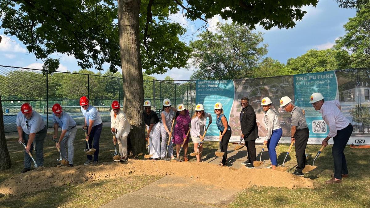 Congresswoman Scholten at MLK Park