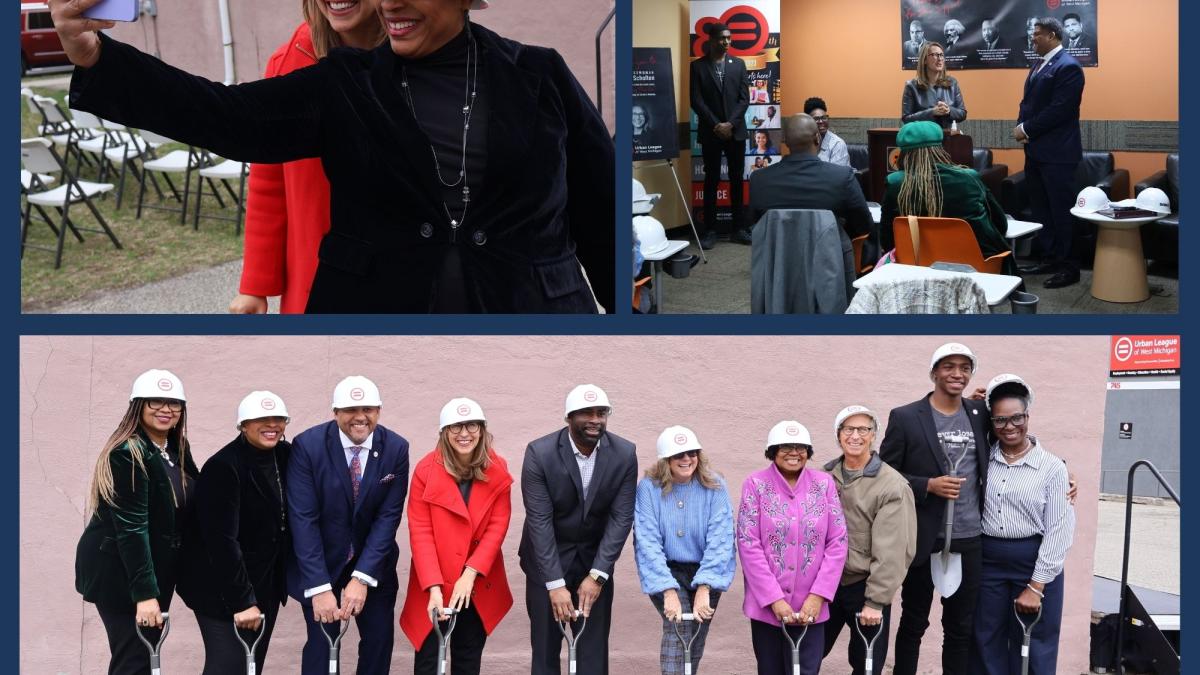 Rep. Scholten Attends GR Urban League Groundbreaking