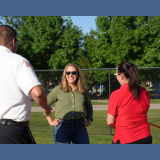 Congresswoman Scholten at First Night Out