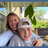 Congresswoman Scholten and her son Wesley