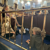 HJS and kids on the House floor