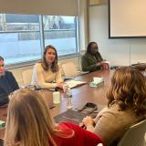 Rep. Scholten meets with Cherry Health staff